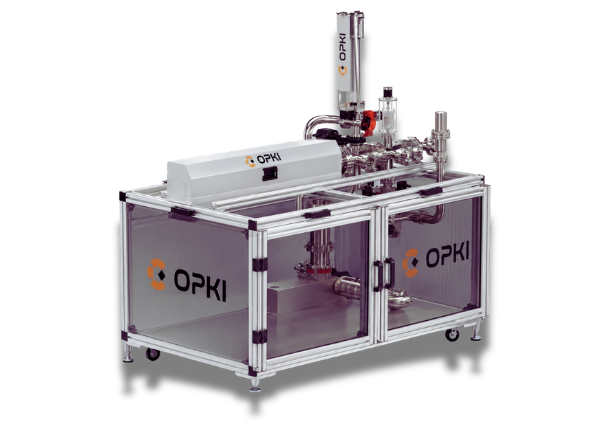OPKI UHV sample preparation platform: example of an integrated vacuum system